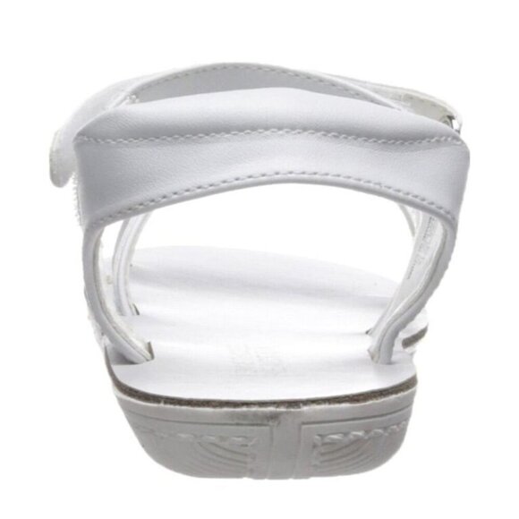 Kenneth Cole Reaction Girls Toddler Little Kid Age 4-5 Ankle Strap Sandal White - Picture 6 of 7